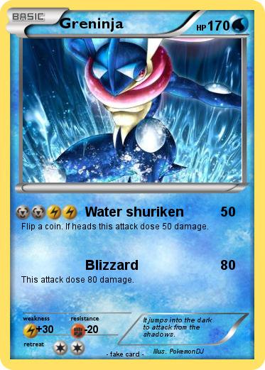 Pokemon Greninja