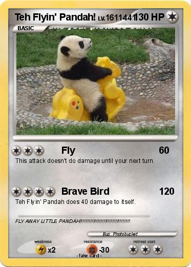 Pokemon Teh Flyin' Pandah!