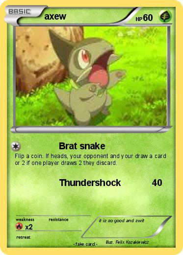 Pokemon axew