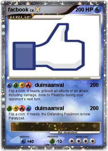 Pokemon facbook
