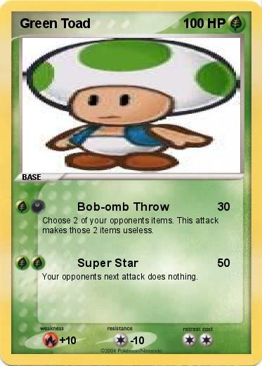 Pokemon Green Toad