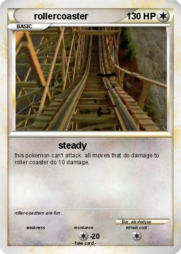 Pokemon rollercoaster