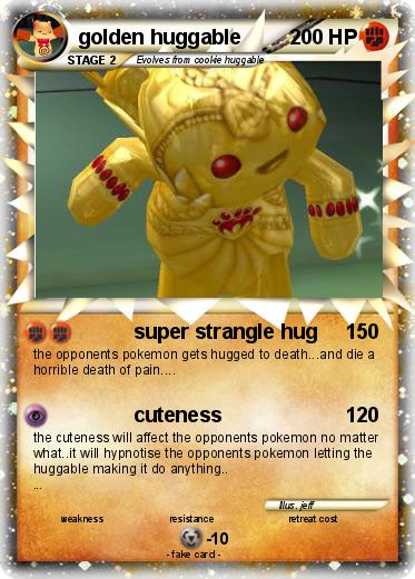 Pokemon golden huggable