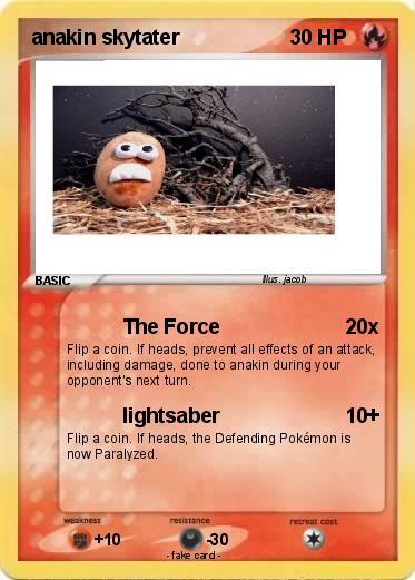 Pokemon anakin skytater