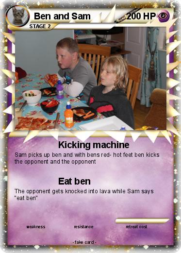 Pokemon Ben and Sam