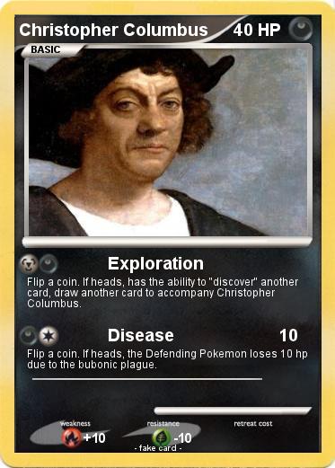 Pokemon Christopher Columbus