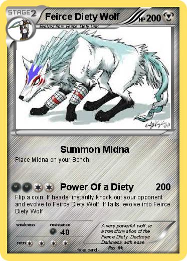 Pokemon Feirce Diety Wolf