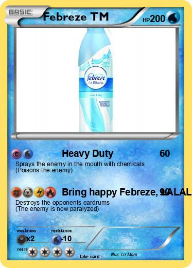 Pokemon Febreze TM