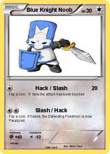 Pokemon Blue Knight Noob