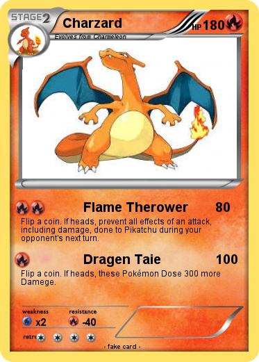Pokemon Charzard