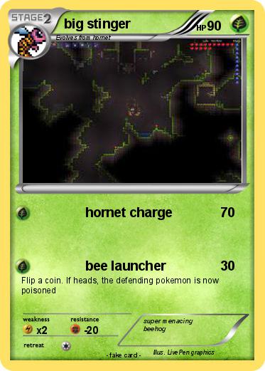 Pokemon big stinger