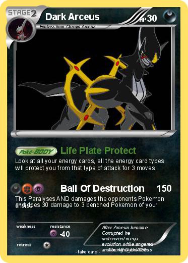 Pokemon Dark Arceus