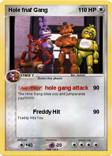 Pokemon Hole fnaf Gang
