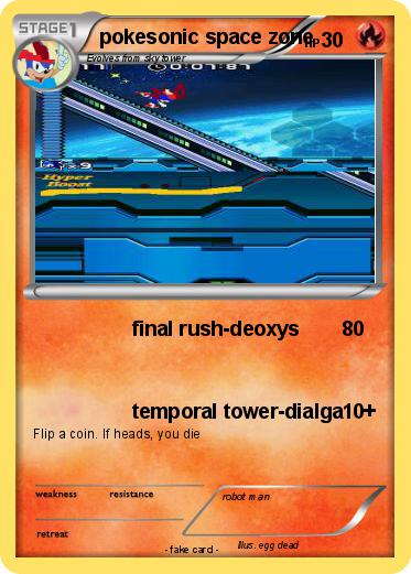 Pokemon pokesonic space zone