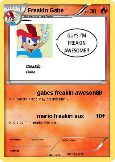 Pokemon Freakin Gabe