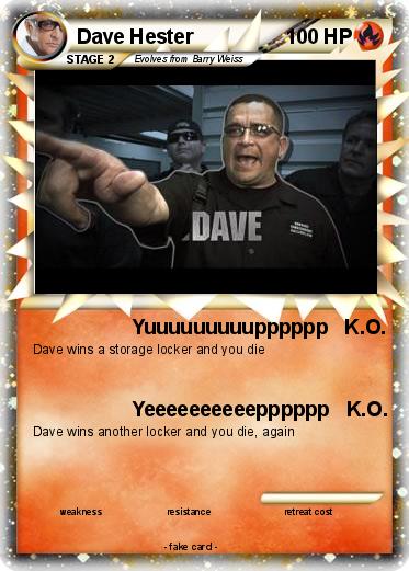 Pokemon Dave Hester