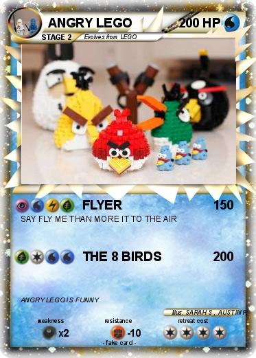 Pokemon ANGRY LEGO