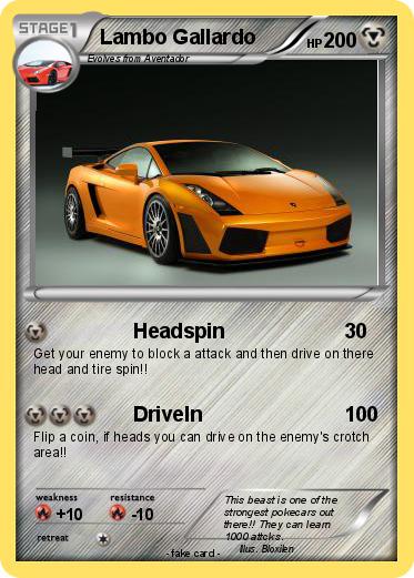 Pokemon Lambo Gallardo