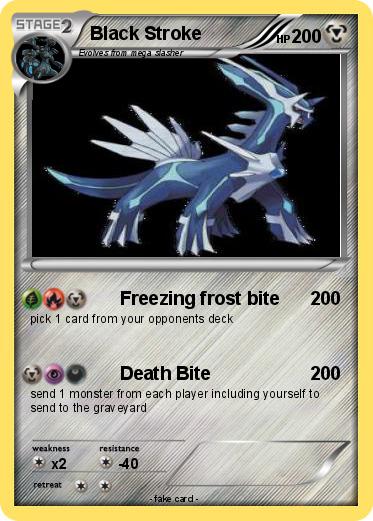 Pokemon Black Stroke