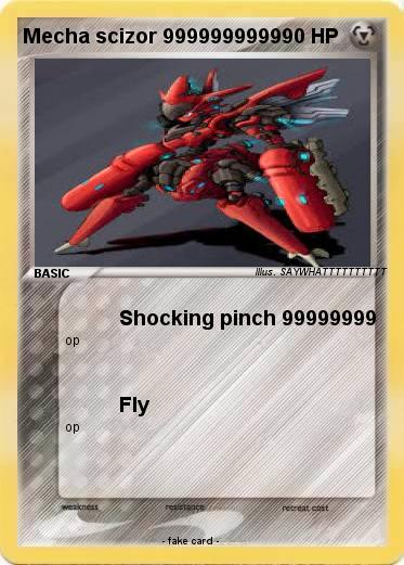 Pokemon Mecha scizor 9999999999