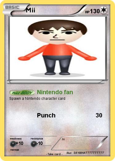 Pokemon Mii
