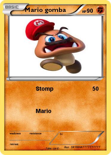 Pokemon Mario gomba