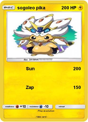 Pokemon sogoleo pika