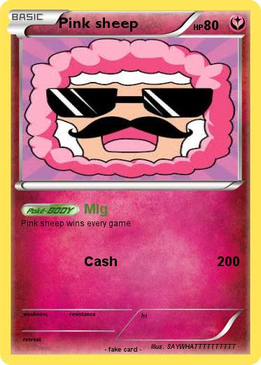 Pokemon Pink sheep