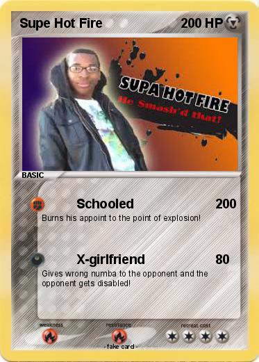 Pokemon Supe Hot Fire