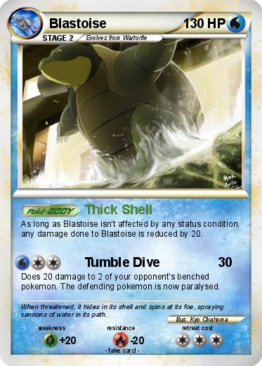 Pokemon Blastoise