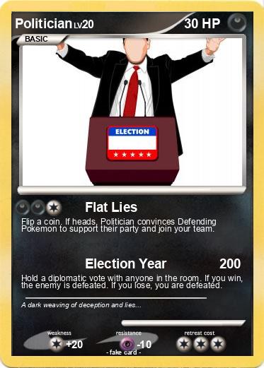 Pokemon Politician
