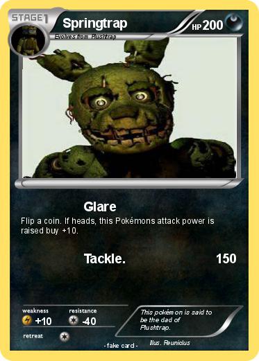 Pokemon Springtrap