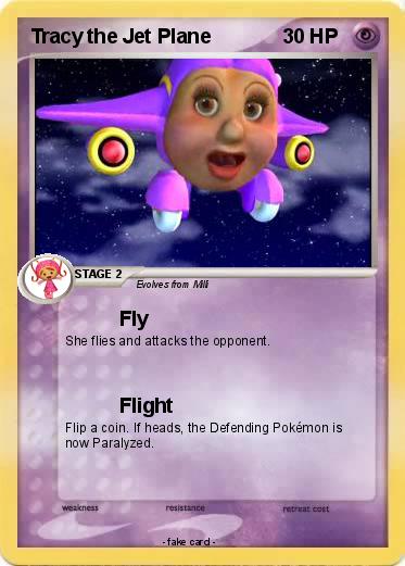 Pokemon Tracy the Jet Plane