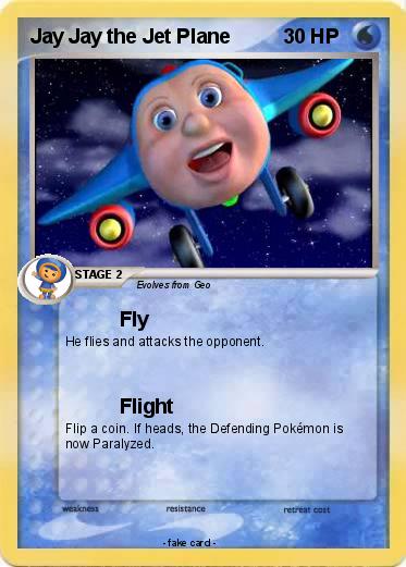 Pokemon Jay Jay the Jet Plane