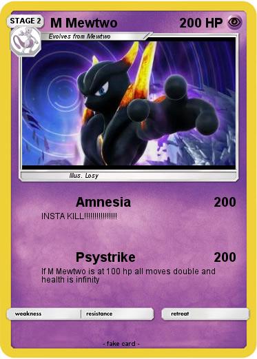Pokemon M Mewtwo