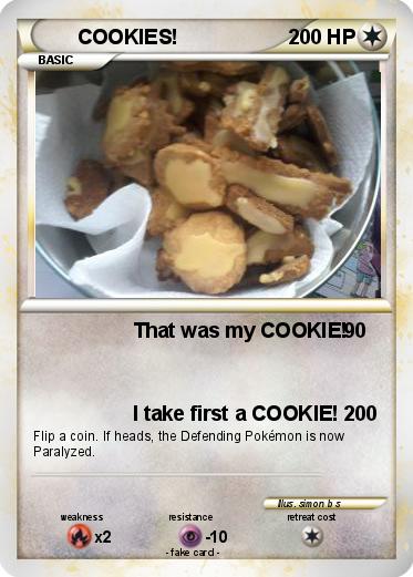 Pokemon COOKIES!