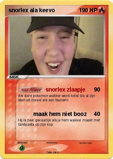 Pokemon snorlex ala keevo