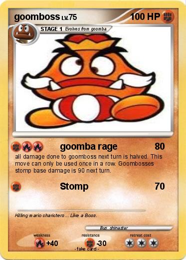Pokemon goomboss