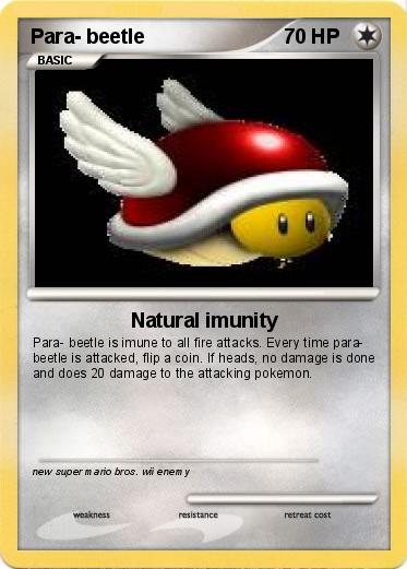 Pokemon Para- beetle
