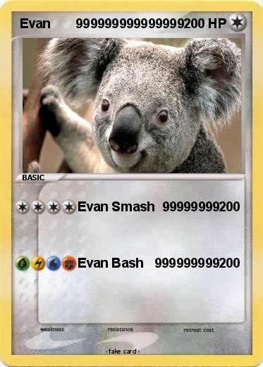 Pokemon Evan       999999999999999