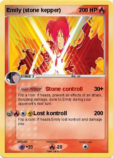 Pokemon Emily (stone kepper)
