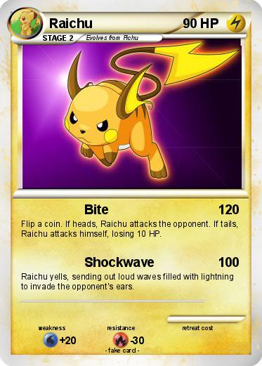 Pokemon Raichu