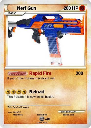 Pokemon Nerf Gun