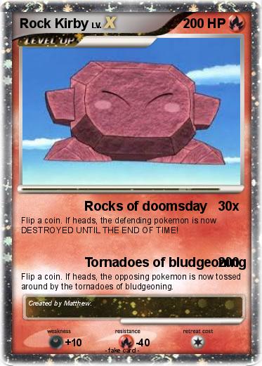 Pokemon Rock Kirby