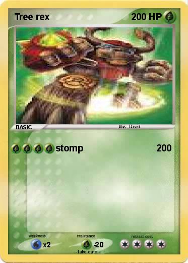 Pokemon Tree rex
