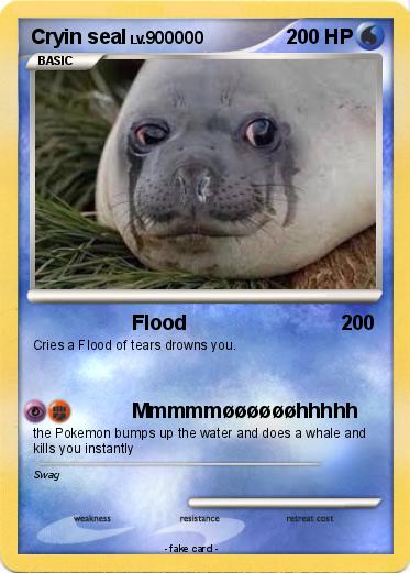 Pokemon Cryin seal