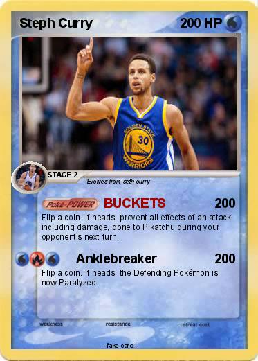 Pokemon Steph Curry Pokemon Steph Curry