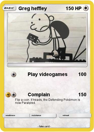 Pokemon Greg heffley