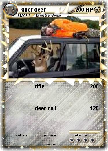 Pokemon killer deer