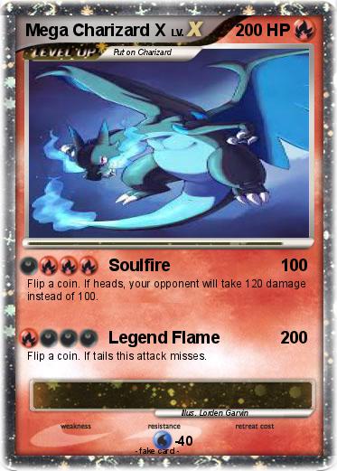 Pokemon Mega Charizard X